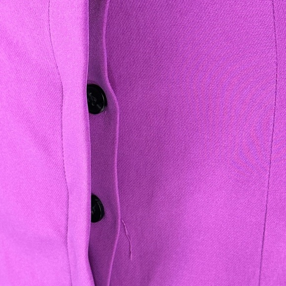 Topshop Cut Out Blazer Dress - Purple - size 2 - Picture 5 of 9